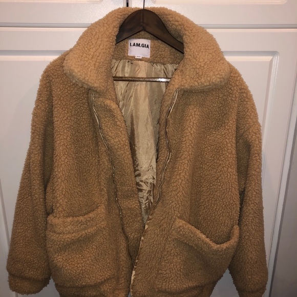 I.AM.GIA Teddy Coat NWOT - Picture 4 of 6